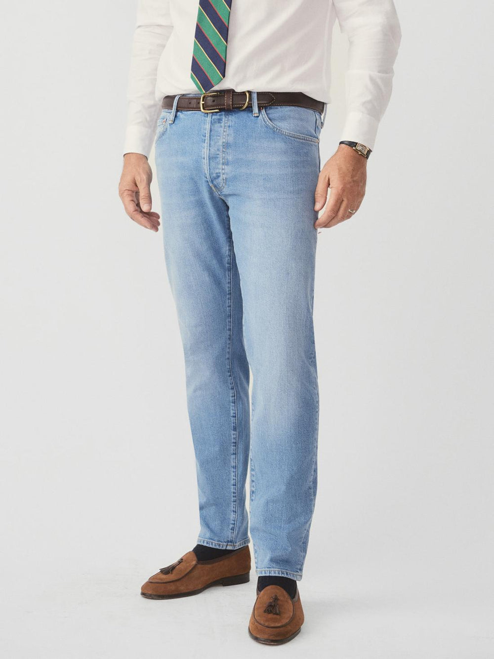 J.McLaughlin Hyland Jeans Sun Faded Denim | Men Pants