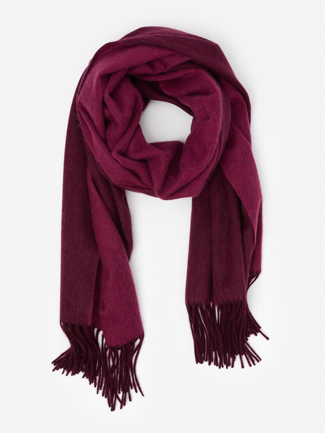 J.McLaughlin Jaipur Cashmere Scarf Merlot/light Merlot | Women Shoes &amp; Accessories