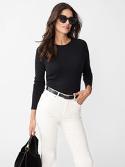J.McLaughlin Jamey Sweater Black | Women Sweaters