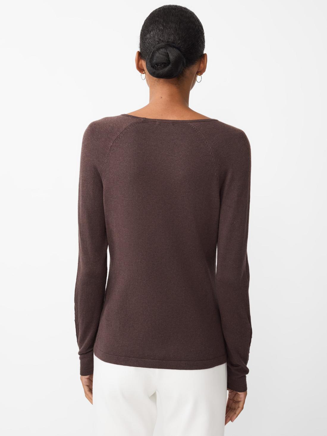 J.McLaughlin Jamey Sweater Heather Brown | Women Sweaters