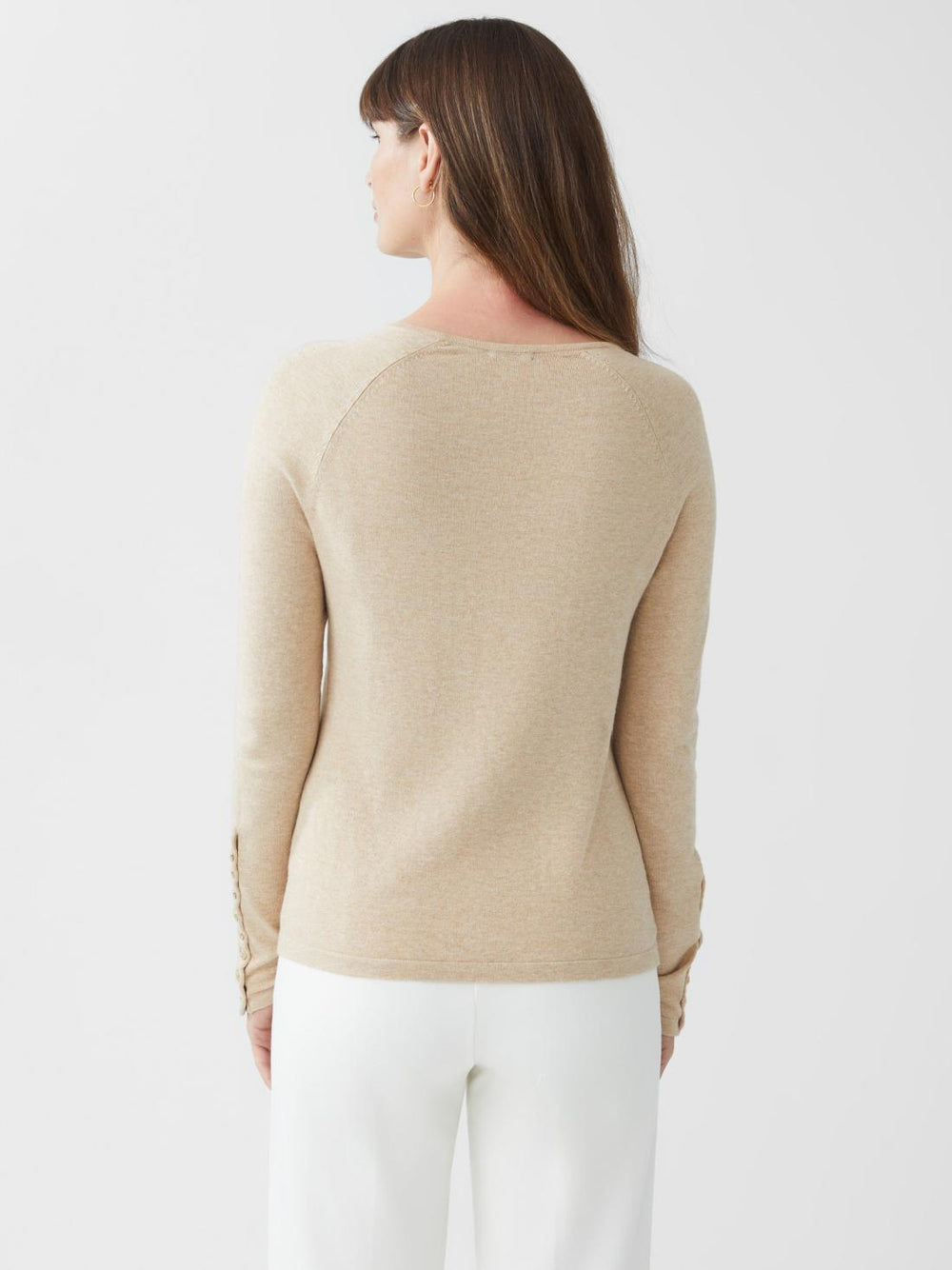 J.McLaughlin Jamey Sweater Heather Oatmeal | Women Sweaters