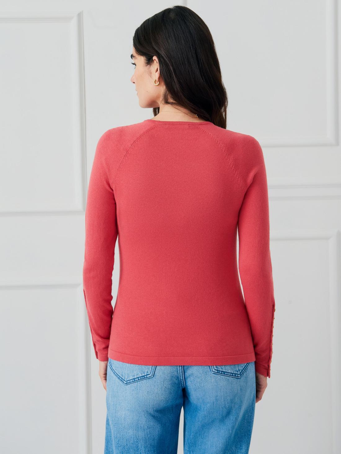 J.McLaughlin Jamey Sweater Maple | Women Sweaters