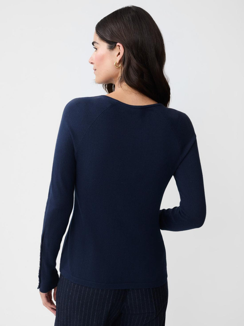 J.McLaughlin Jamey Sweater Navy | Women Sweaters