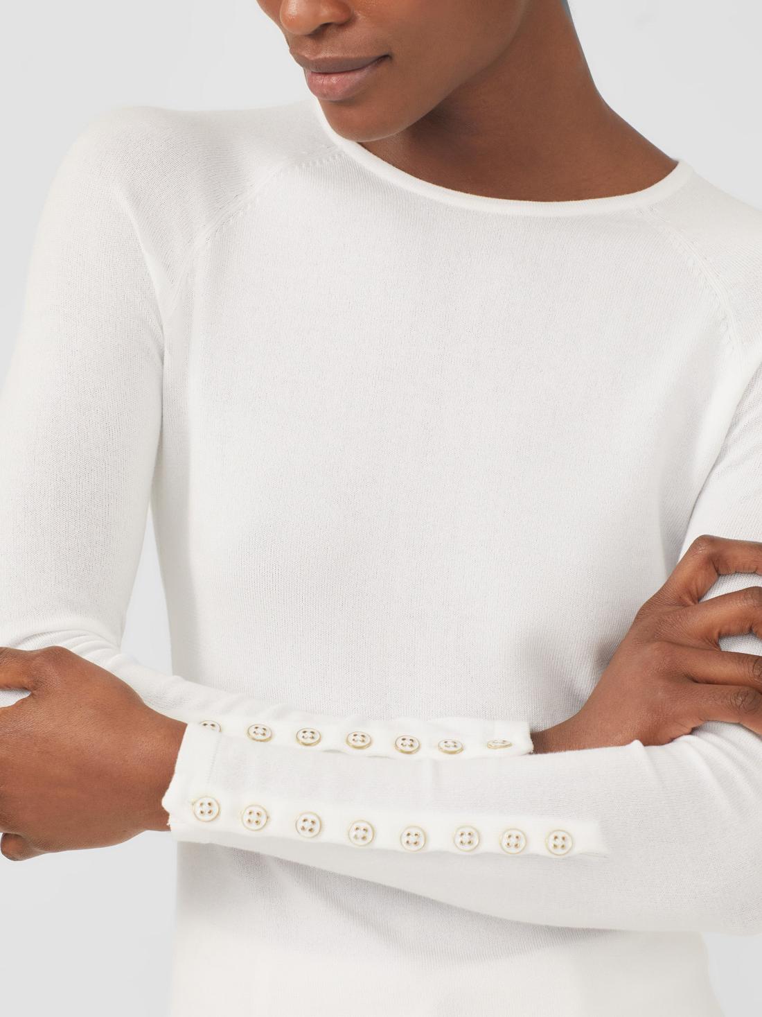 J.McLaughlin Jamey Sweater White | Women Sweaters