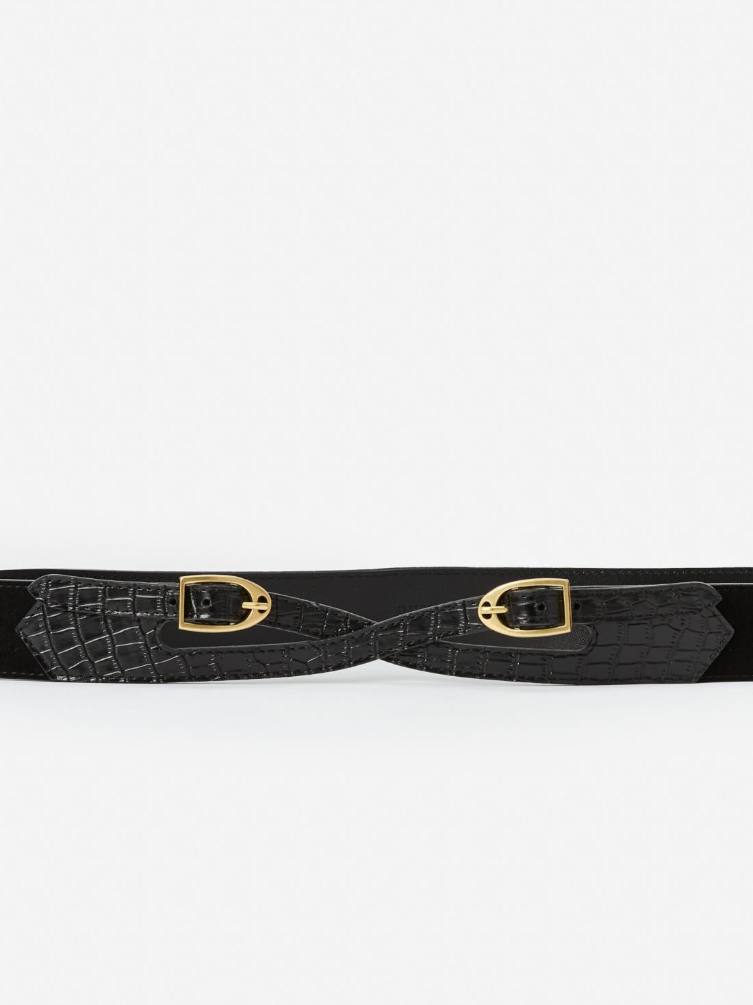 J.McLaughlin Jimena Belt Black | Women Shoes &amp; Accessories