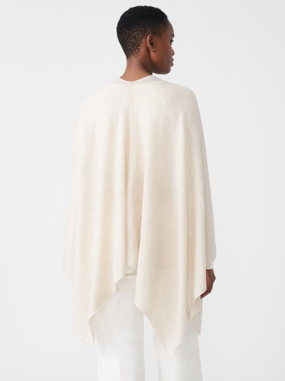 J.McLaughlin Julia Cashmere Wrap Oatmeal | Women Wraps &amp; Ponchos