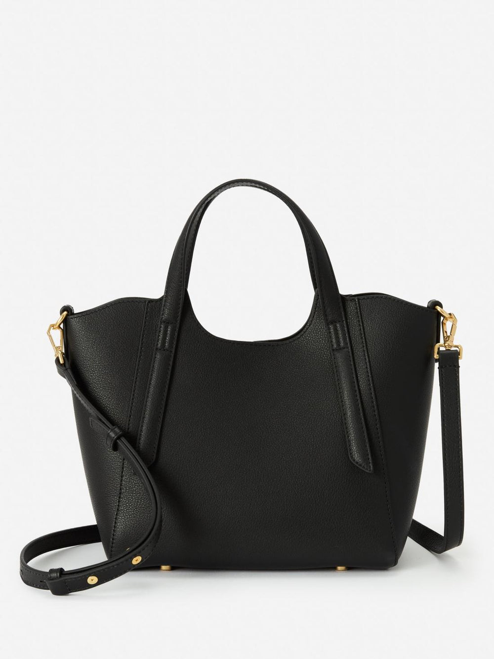J.McLaughlin Lane Leather Mini Tote Black | Women Totes
