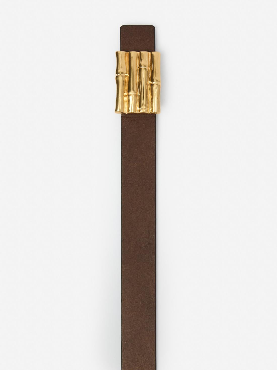 J.McLaughlin Lara Reversible Leather Belt Black/cork | Women Shoes &amp; Accessories