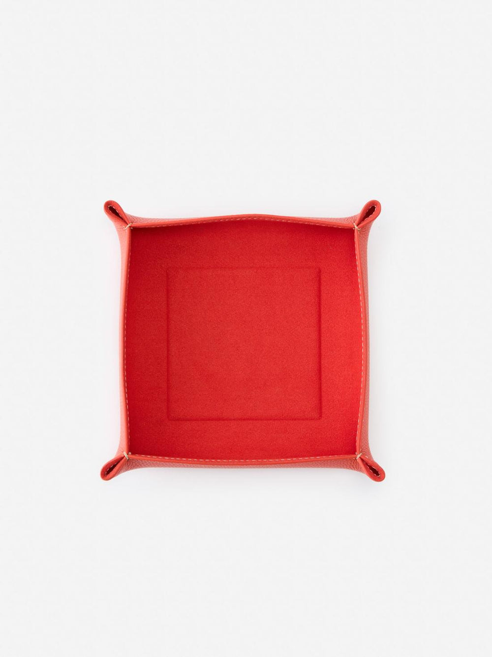 J.McLaughlin Leather Trinket Tray Orange | Men Shoes &amp; Accessories