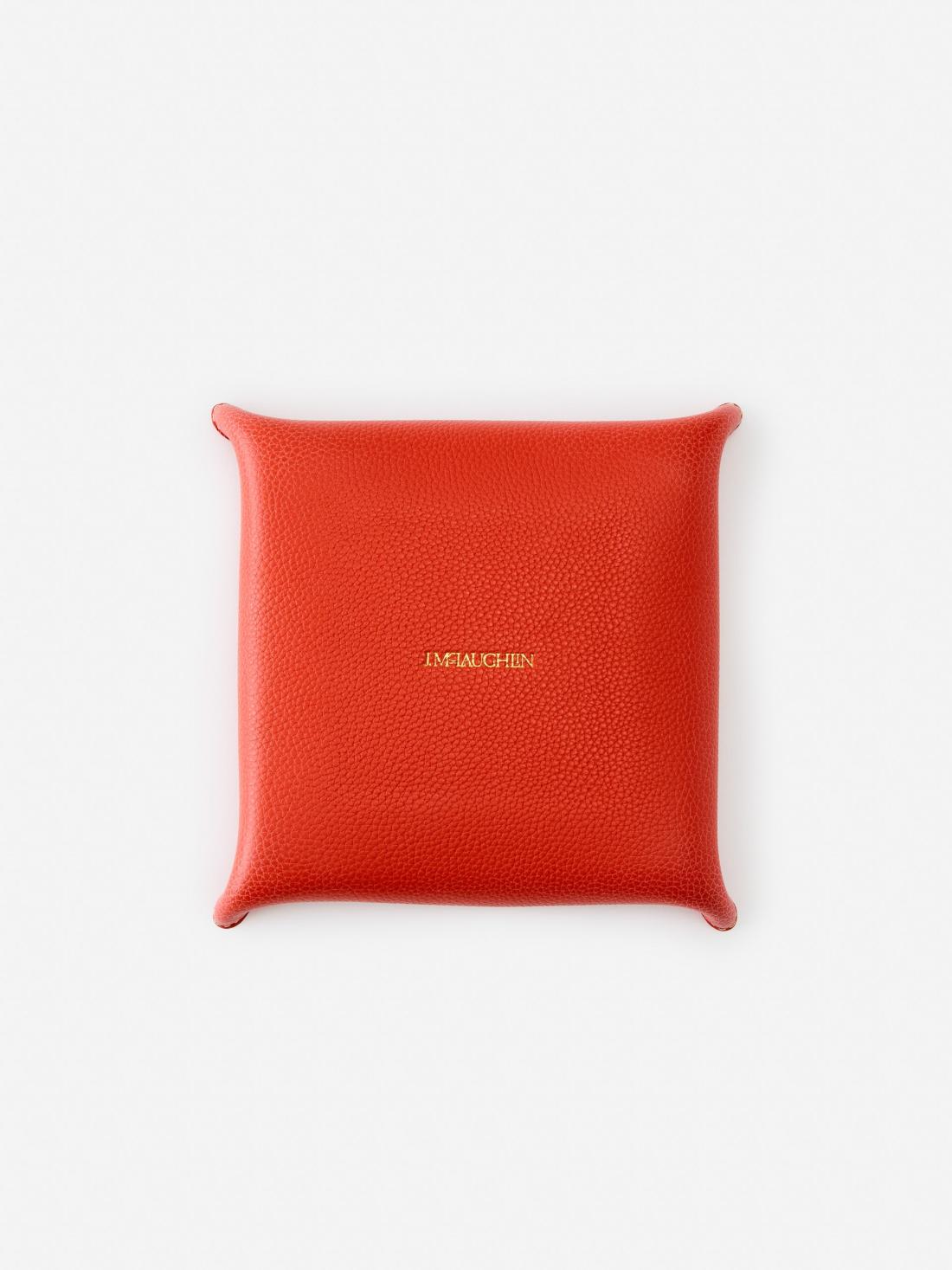 J.McLaughlin Leather Trinket Tray Orange | Men Shoes &amp; Accessories