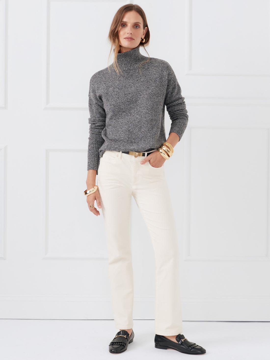 J.McLaughlin Lenni Velvet Jeans Egret White | Women Pants