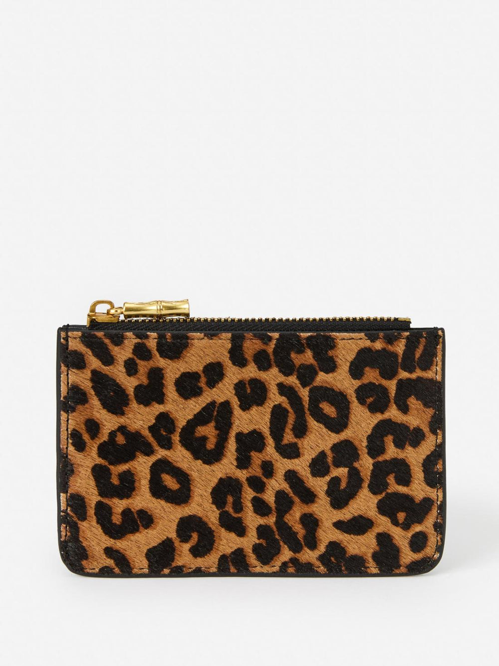 J.McLaughlin Libi Pony Hair Card Case In Leopard Brown/multi | Women Shoes &amp; Accessories