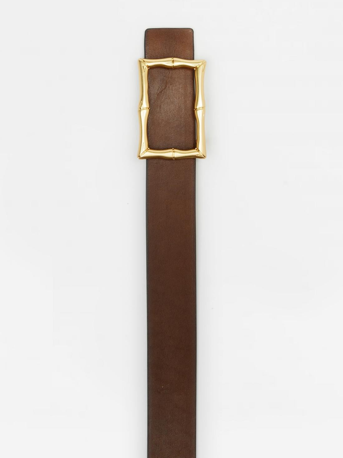 J.McLaughlin Lina Reversible Leather Belt Black/cork | Women Belts