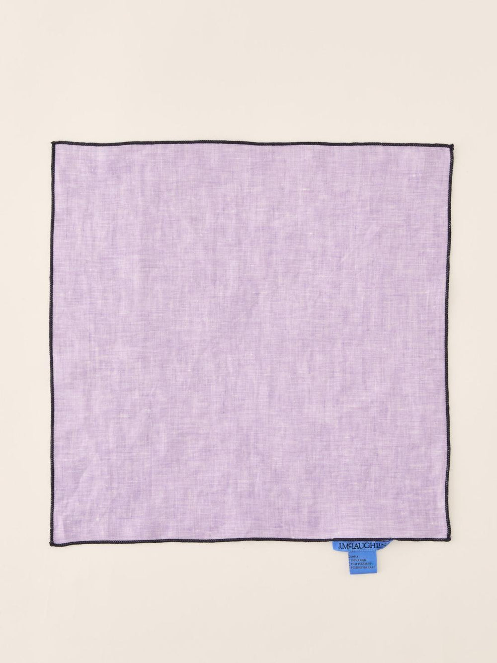 J.McLaughlin Linen Pocket Square Purple | Men Pocket Squares