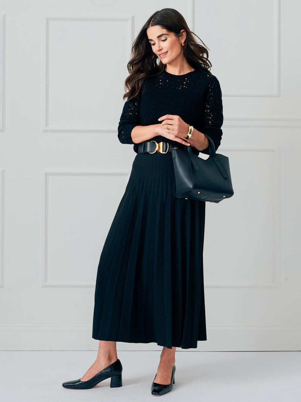 J.McLaughlin Lorena Skirt Black | Women Skirts