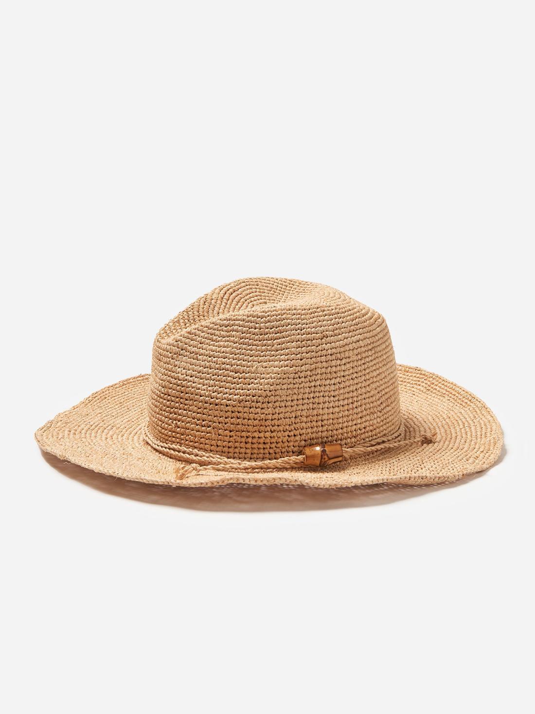 J.McLaughlin Maribel Raffia Hat Natural | Women Shoes &amp; Accessories
