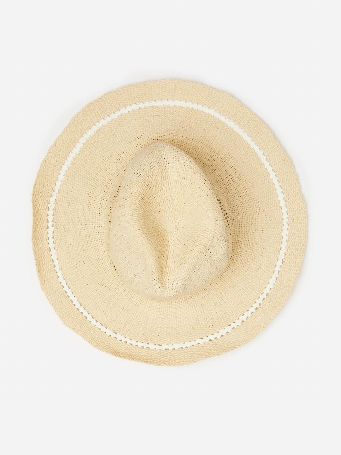 J.McLaughlin Maribel Wide Brim Hat Off White | Women Shoes &amp; Accessories