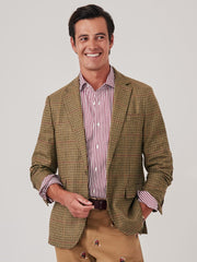 J.McLaughlin McCown Sport Coat In Houndstooth Camel/dark Brown | Men Jackets &amp; Sport Coats