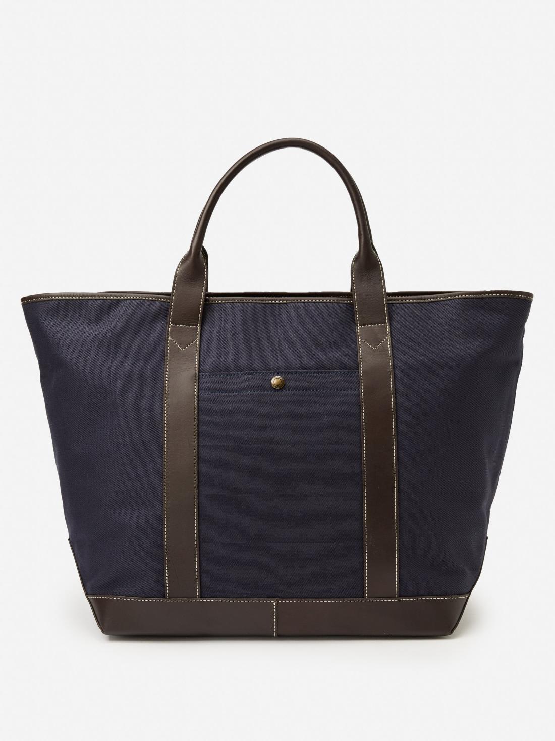 J.McLaughlin Men's Everyday Tote Bag Navy | Men Luggage &amp; Travel