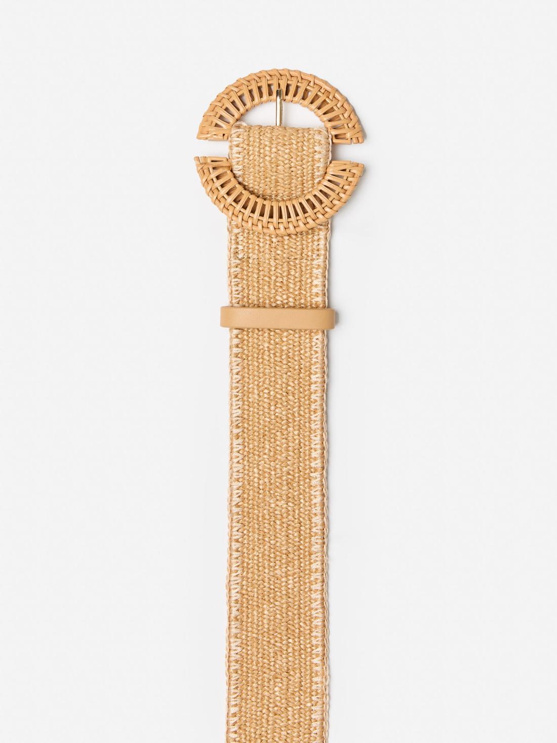 J.McLaughlin Millie Grasscloth Belt Natural | Women Belts