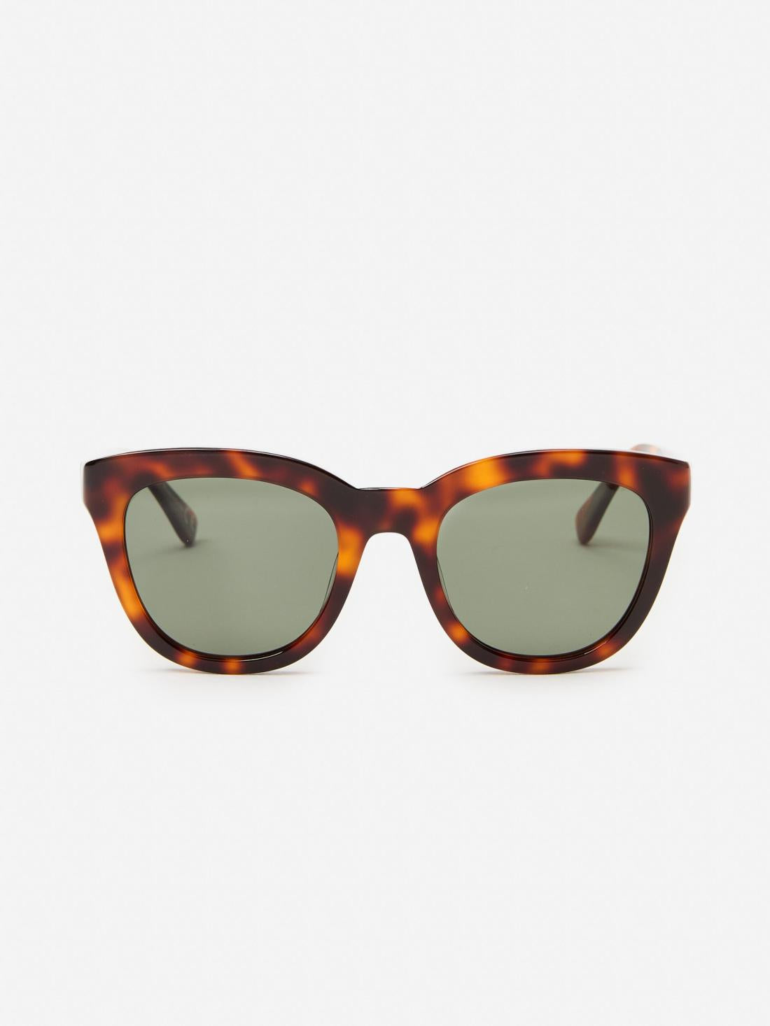 J.McLaughlin Mindy Sunglasses In Tortoise Brown | Women Eyewear