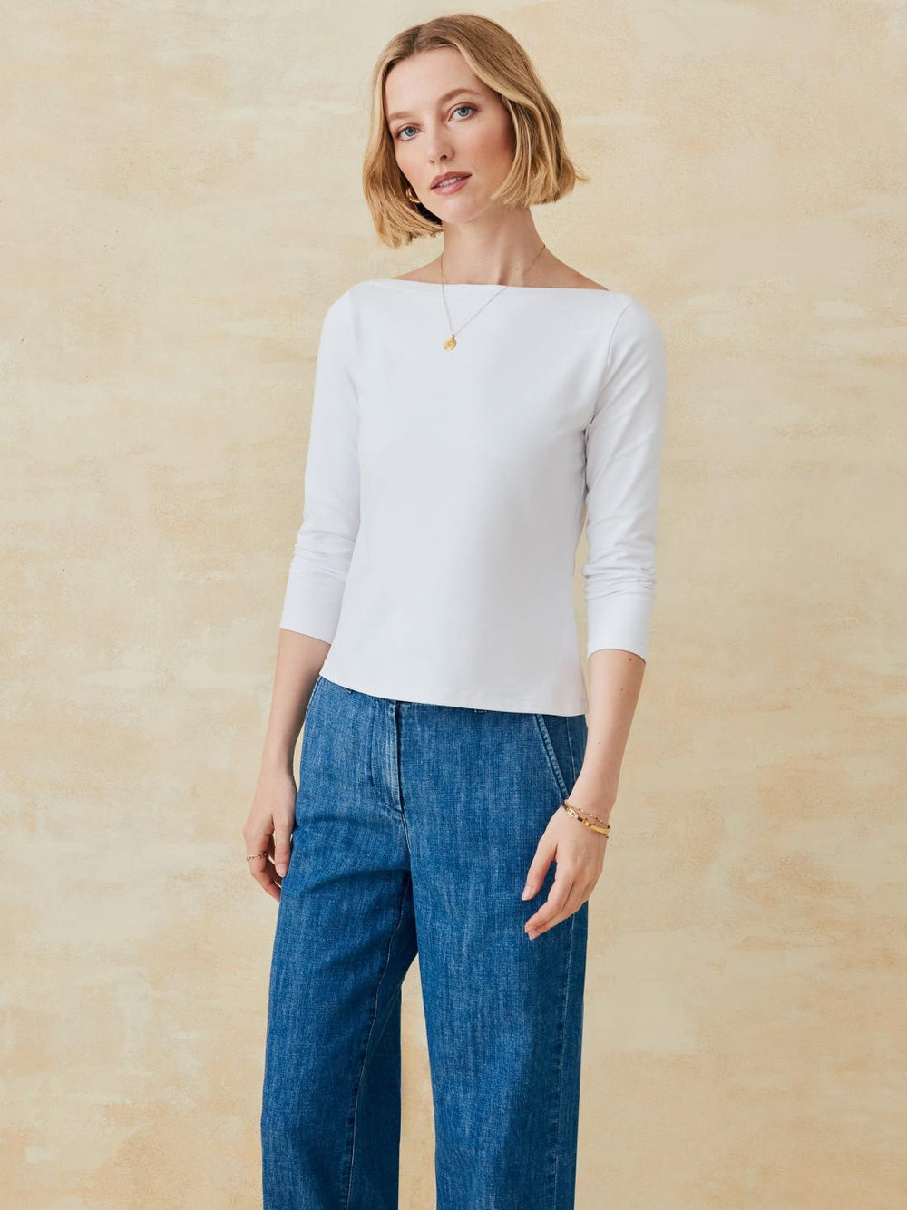 J.McLaughlin Natasha Tee White | Women Catalina Cloth™ Dresses