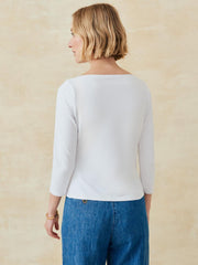 J.McLaughlin Natasha Tee White | Women Catalina Cloth™ Dresses