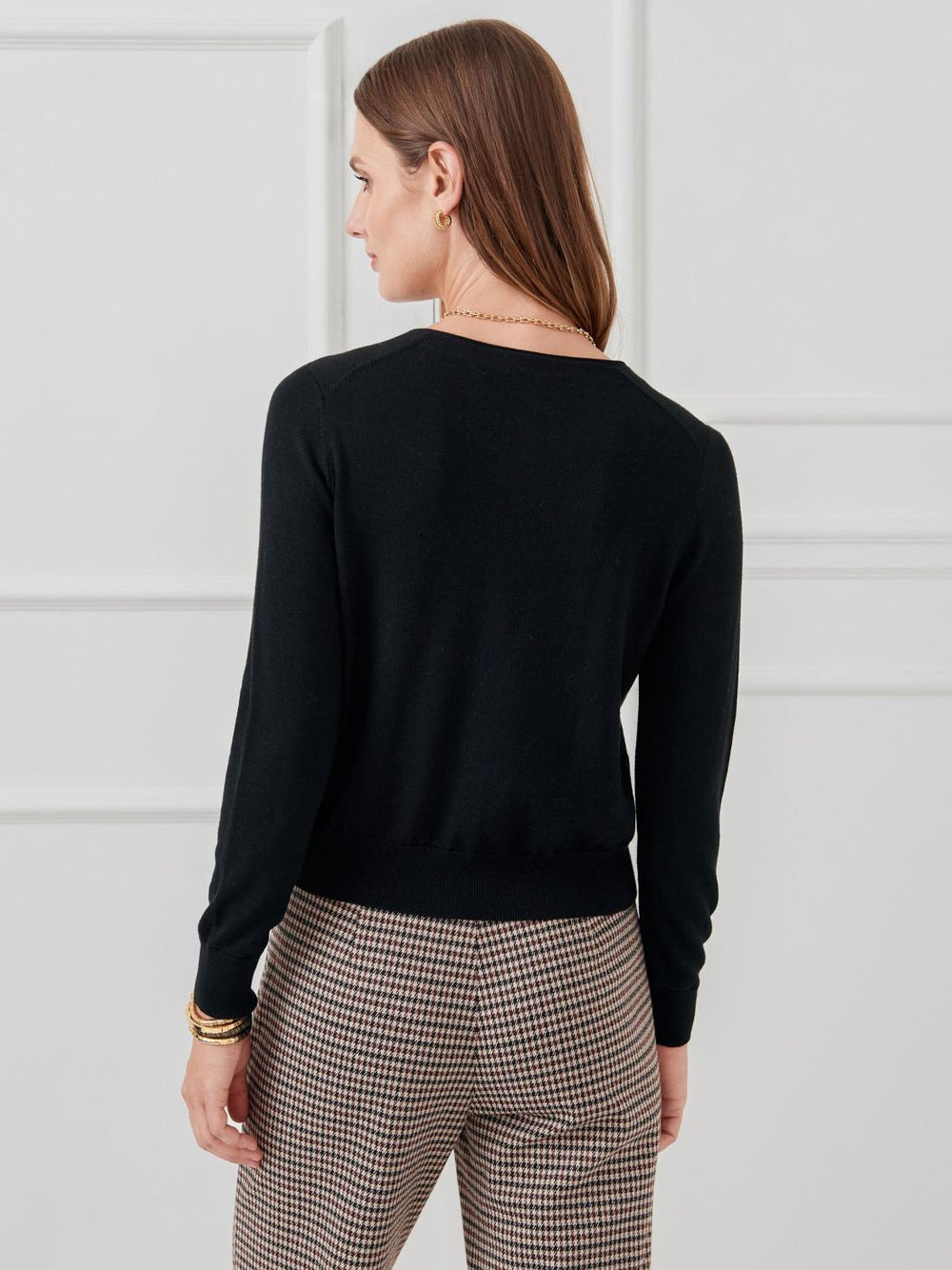 J.McLaughlin Olivette Cardigan Black | Women Sweaters