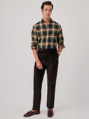 J.McLaughlin Oxford Corduroy Pants Brown | Men Pants