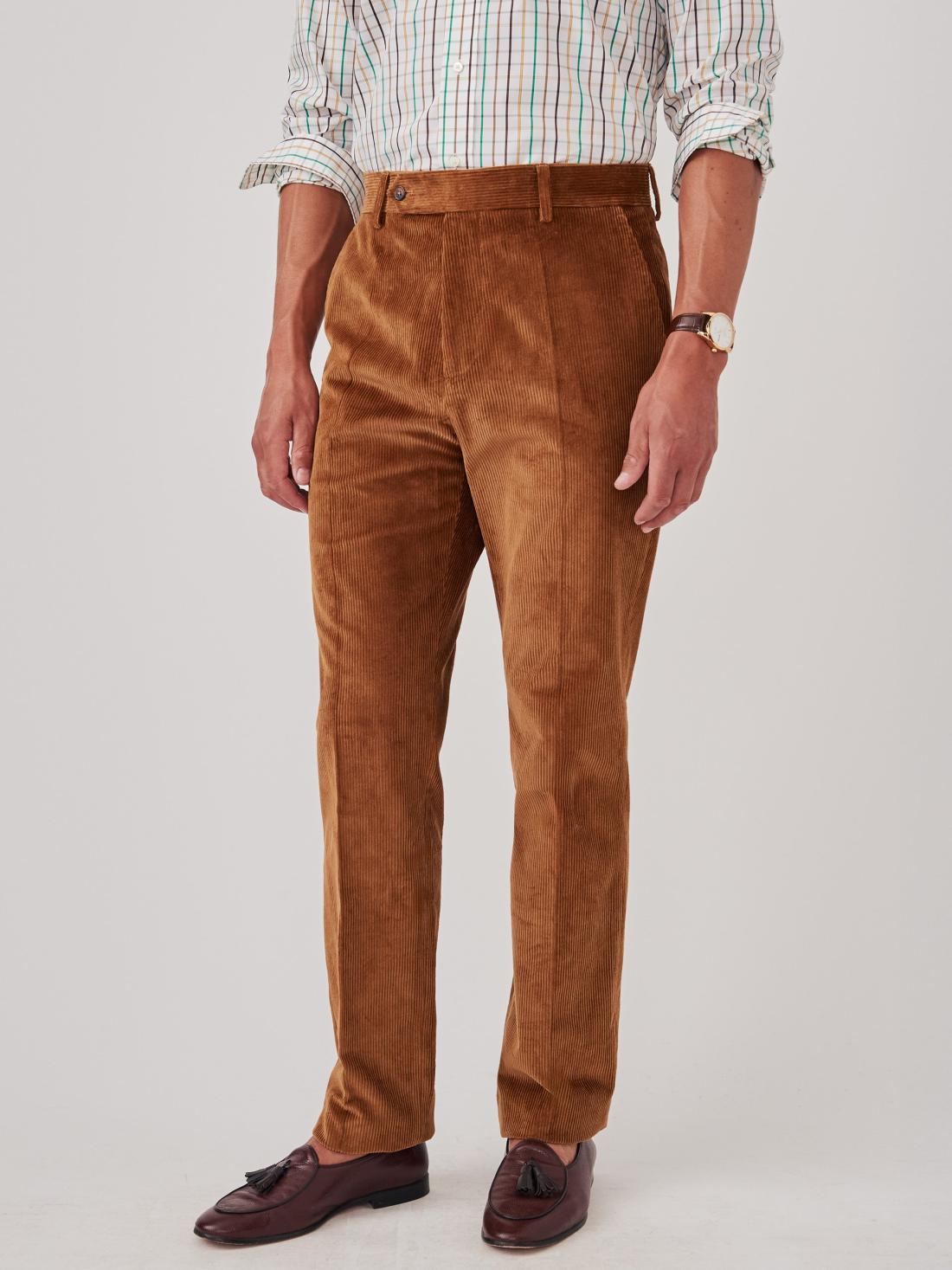 J.McLaughlin Oxford Corduroy Pants Caramel | Men Pants