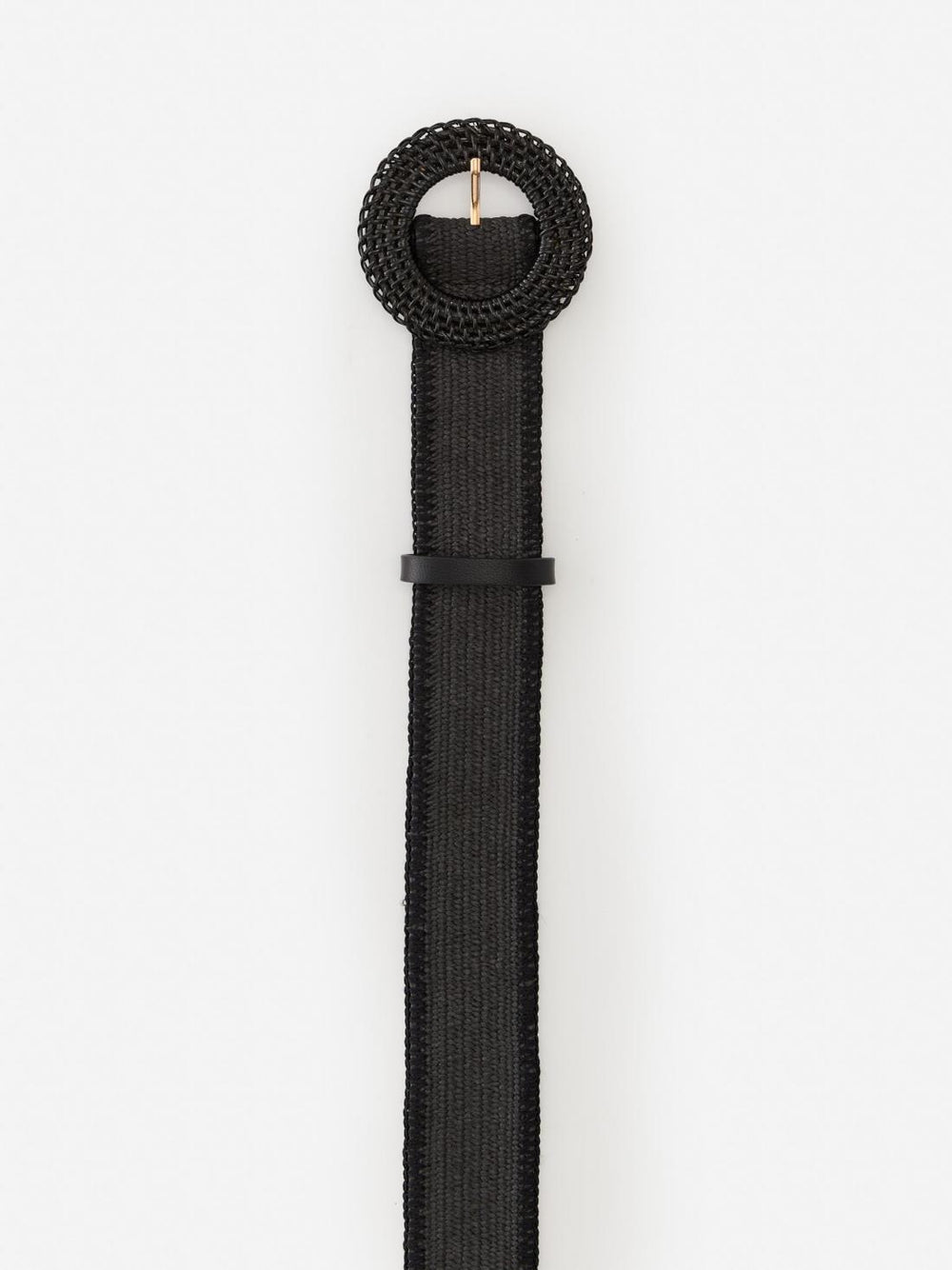 J.McLaughlin Popie Grasscloth Belt Black | Women Belts