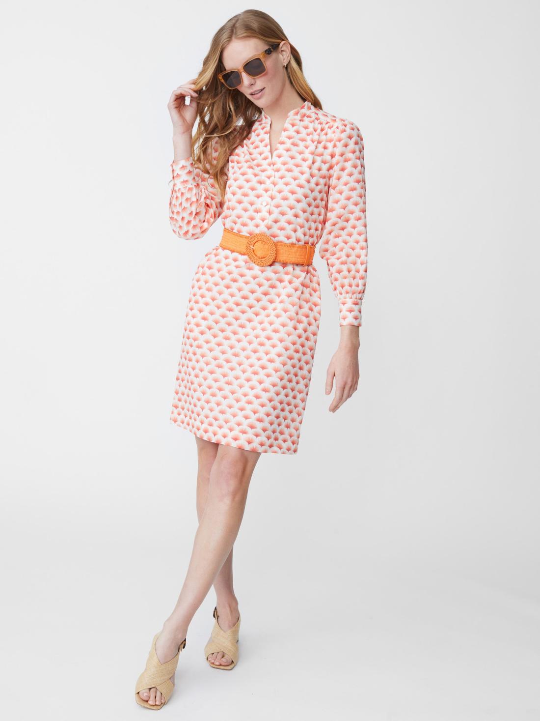 J.McLaughlin Popie Grasscloth Belt Orange | Women Belts