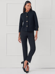 J.McLaughlin Prima Cardigan Black | Women Sweaters