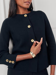J.McLaughlin Prima Cardigan Black | Women Sweaters