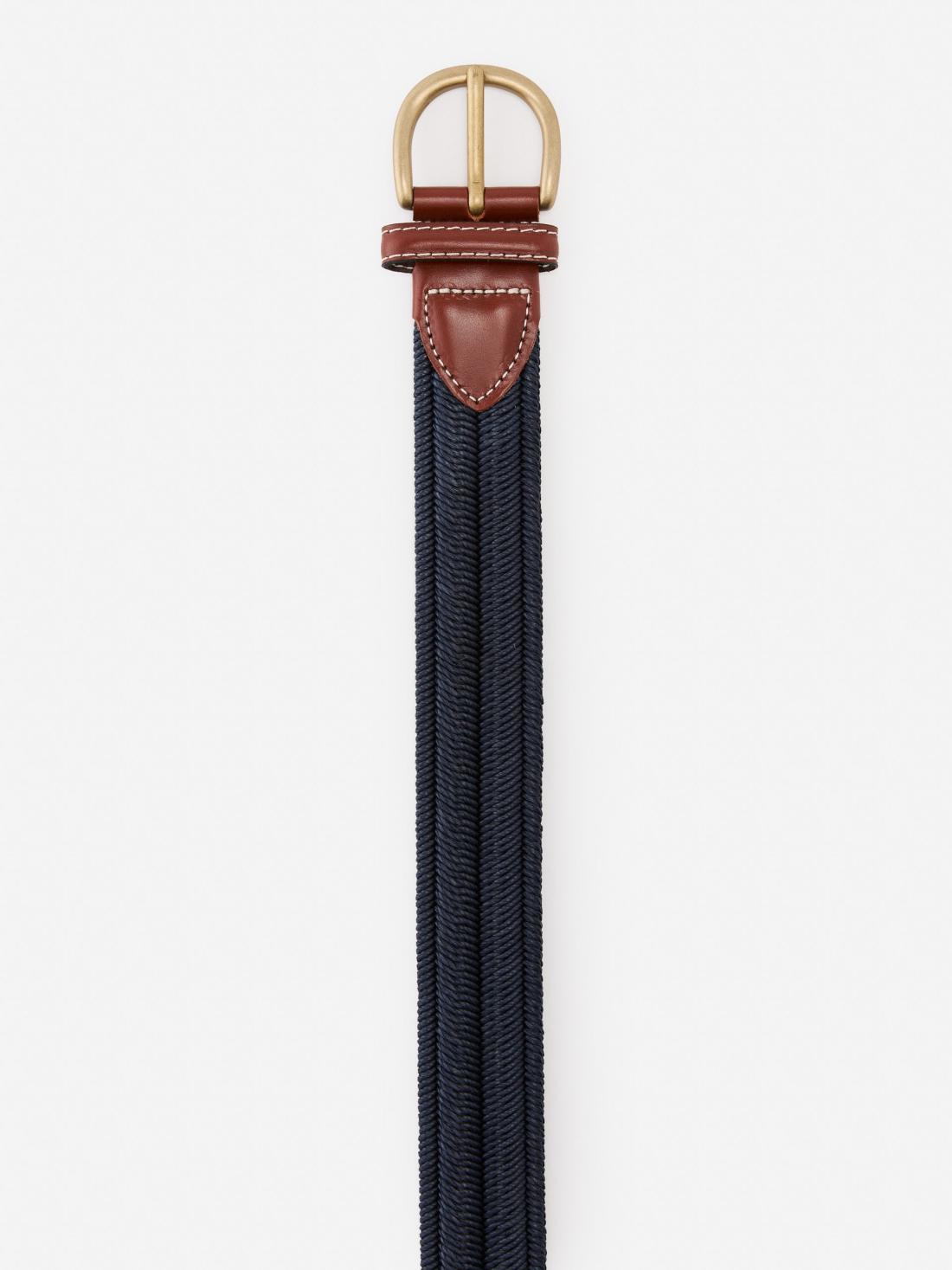 J.McLaughlin Ray Belt Navy | Men Belts