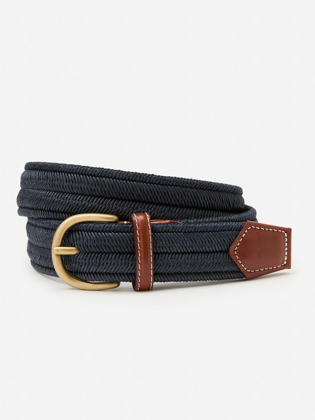 J.McLaughlin Ray Belt Navy | Men Belts