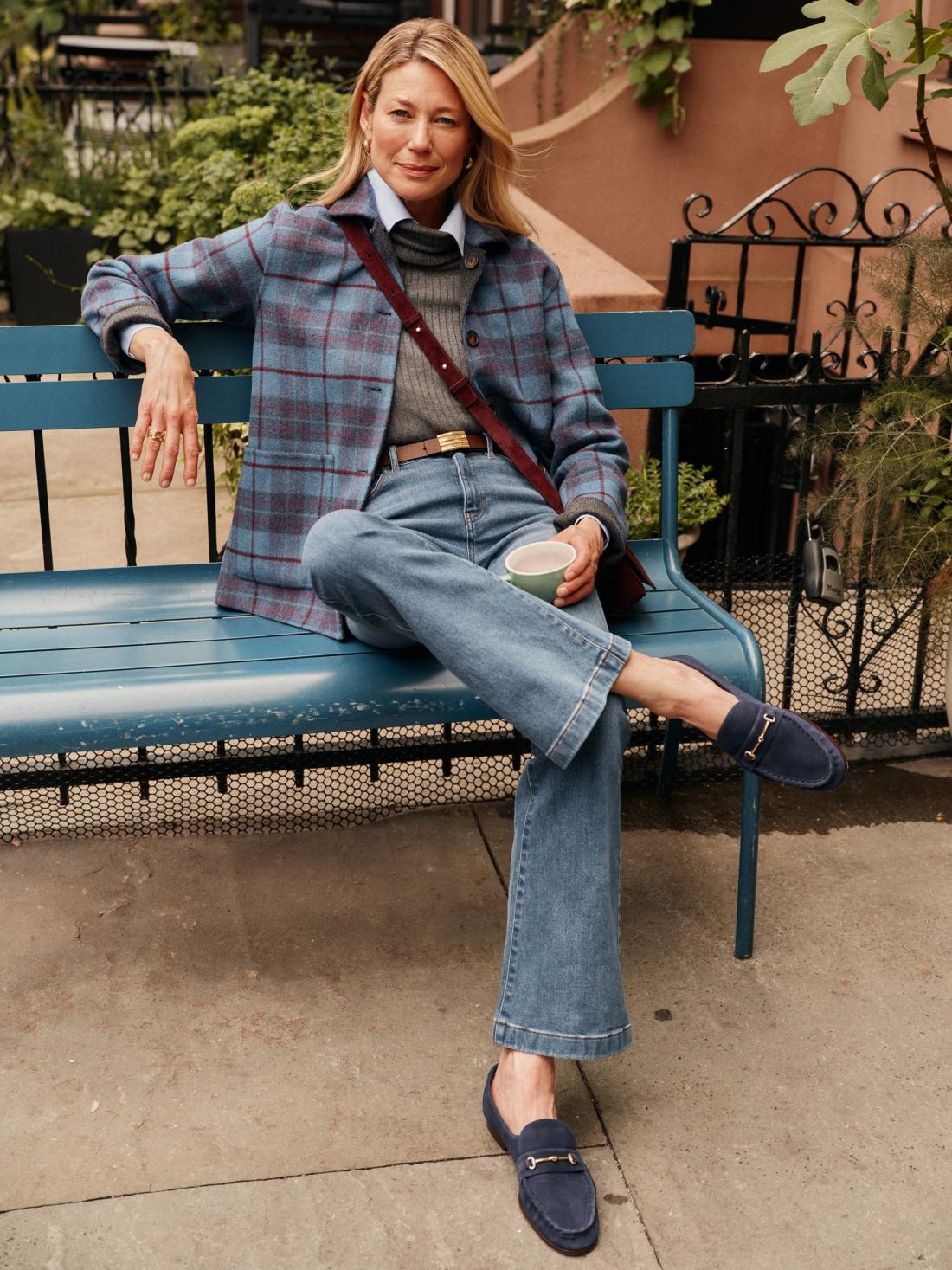 J.McLaughlin Reid Reversible Coat Charcoal | Women Coats