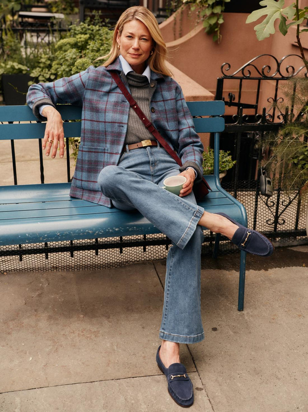 J.McLaughlin Reid Reversible Coat Charcoal | Women Coats