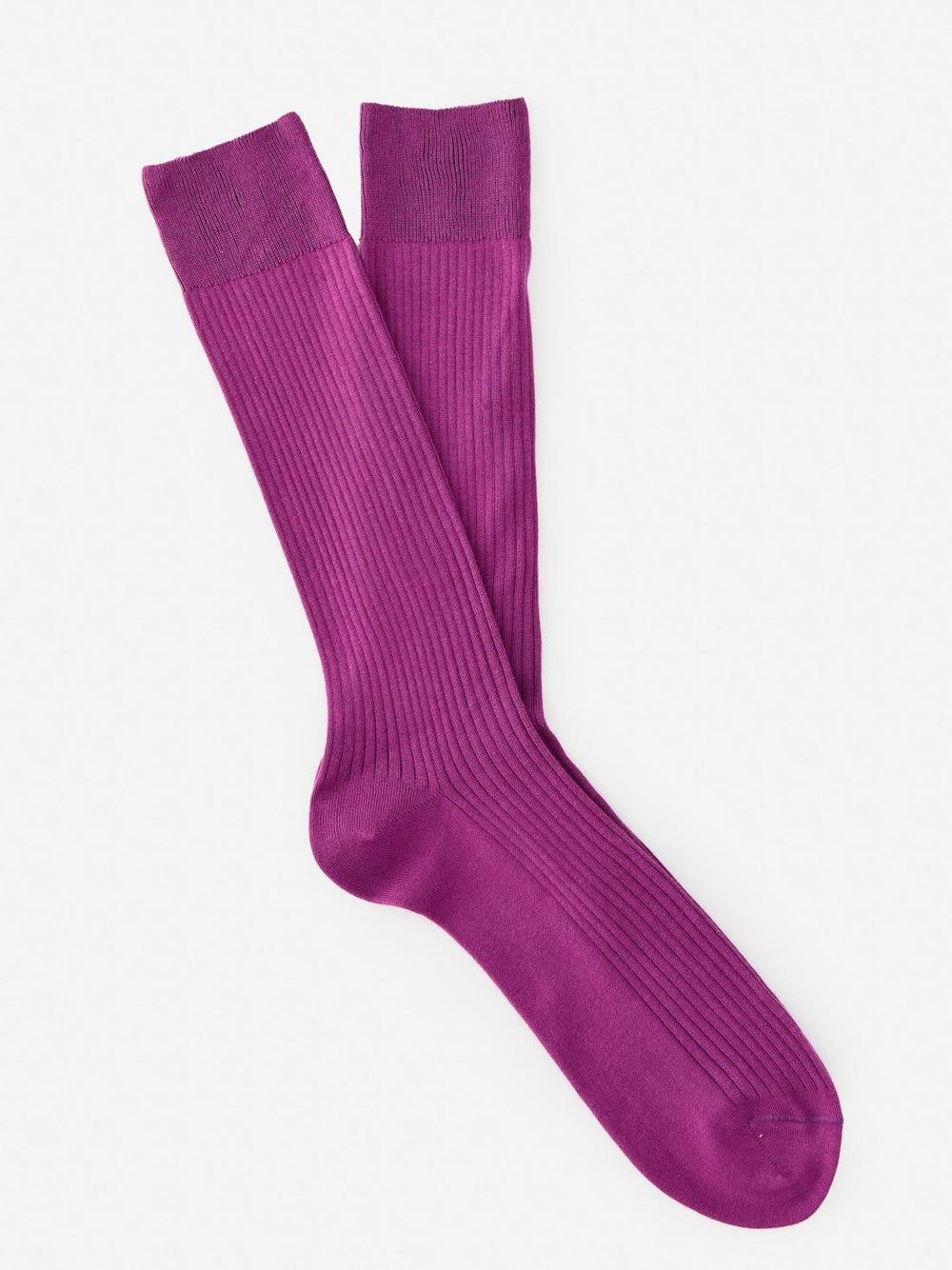 J.McLaughlin Ribbed Socks Ultra Violet | Men Shoes &amp; Accessories