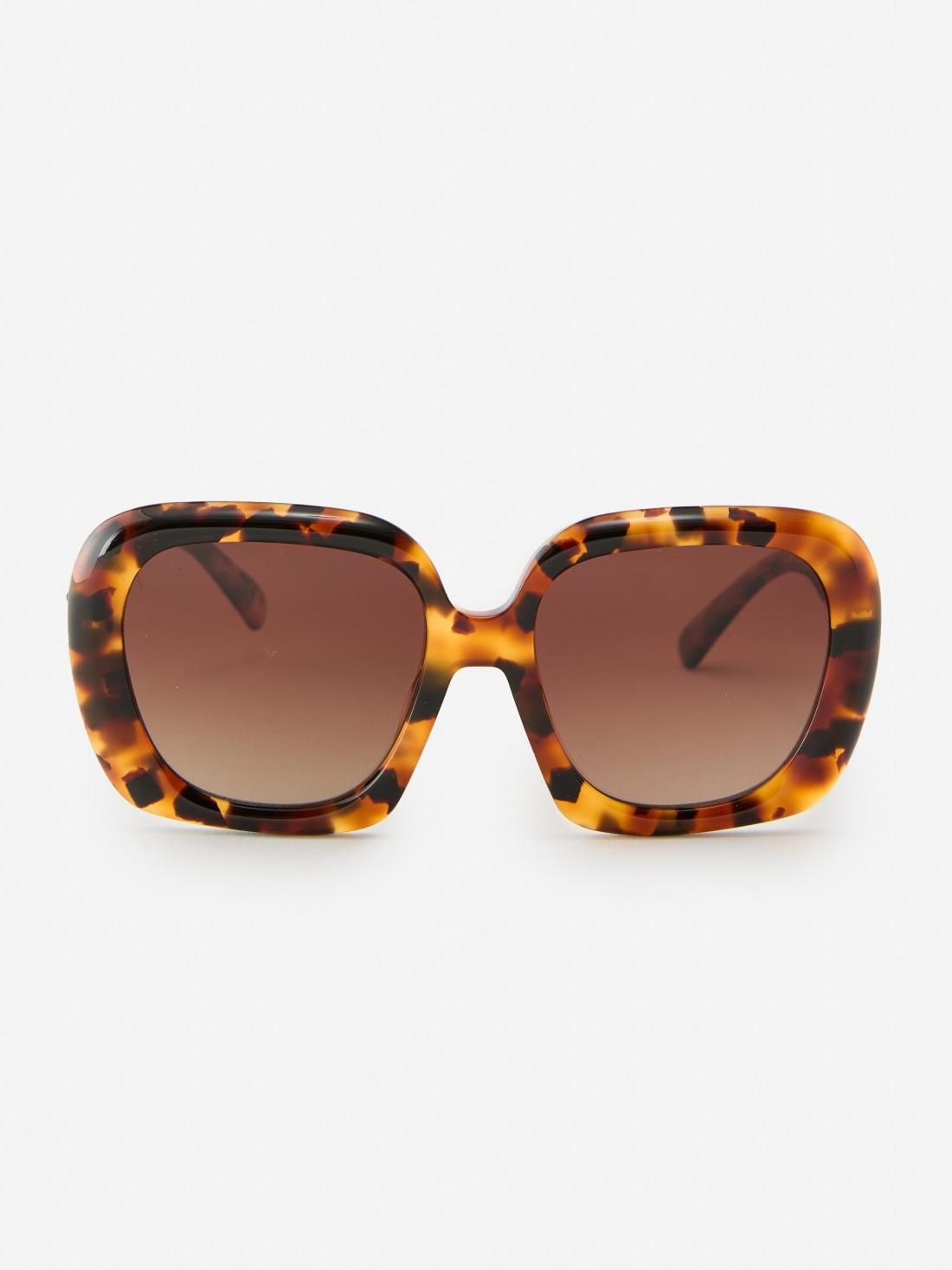 J.McLaughlin Riley Sunglasses In Tortoise Brown | Women Eyewear