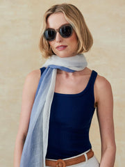 J.McLaughlin Robin Tank Navy | Women Shirts &amp; Tops