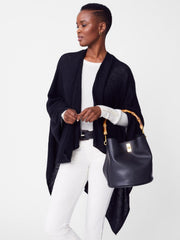 J.McLaughlin Rossi Cashmere Wrap Black | Women Wraps &amp; Ponchos