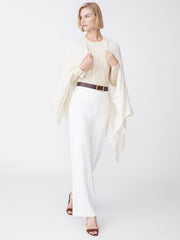 J.McLaughlin Rossi Cashmere Wrap Off White | Women Wraps &amp; Ponchos
