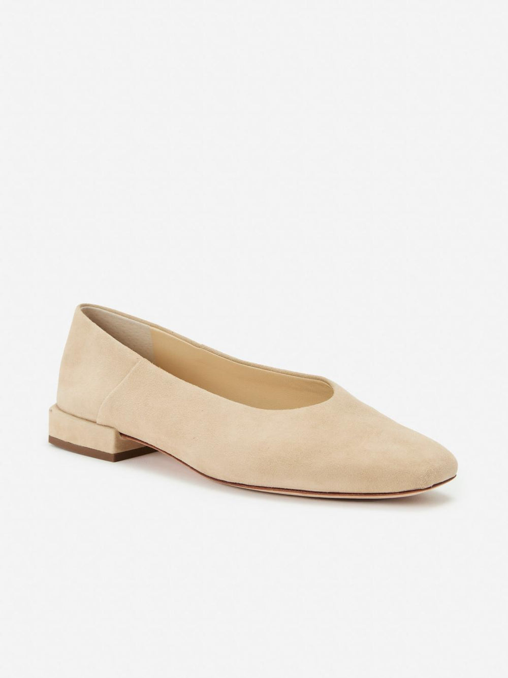 J.McLaughlin Shayna Suede Flats Oat | Women Flats