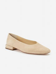 J.McLaughlin Shayna Suede Flats Oat | Women Flats