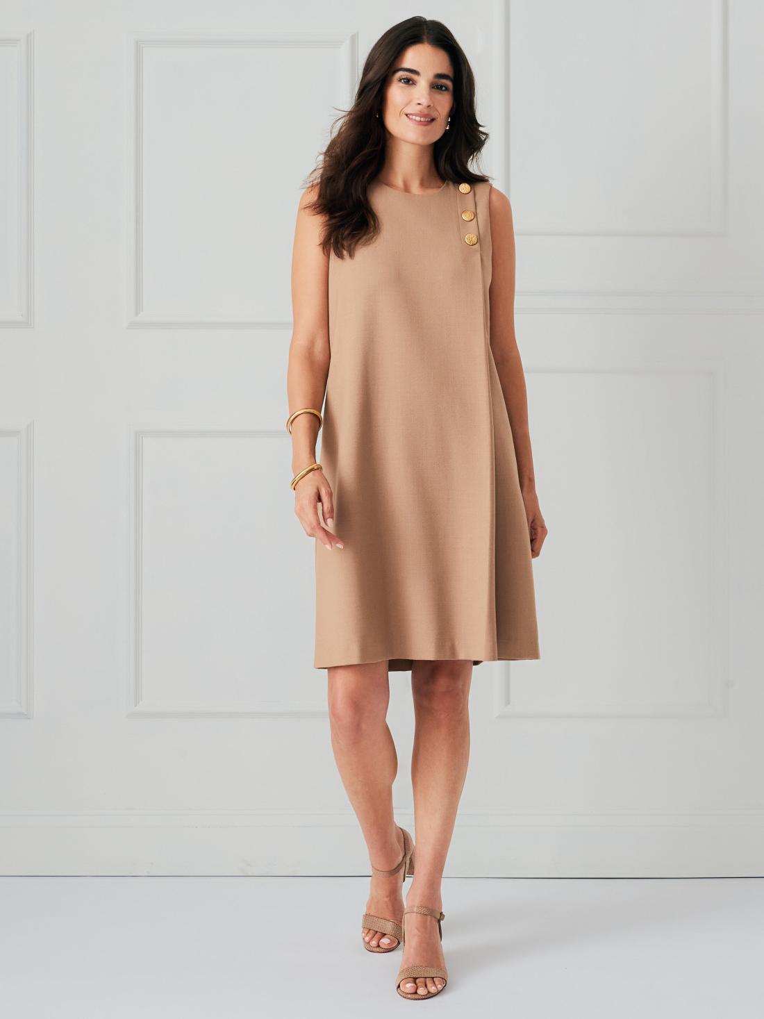 J.McLaughlin Shea Dress Camel/brown | Women Dresses