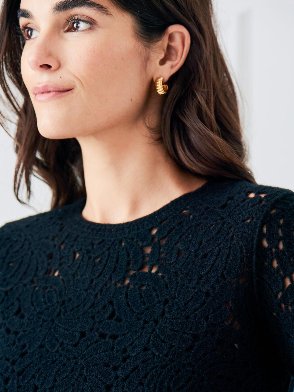 J.McLaughlin Sidra Sweater Black | Women Sweaters