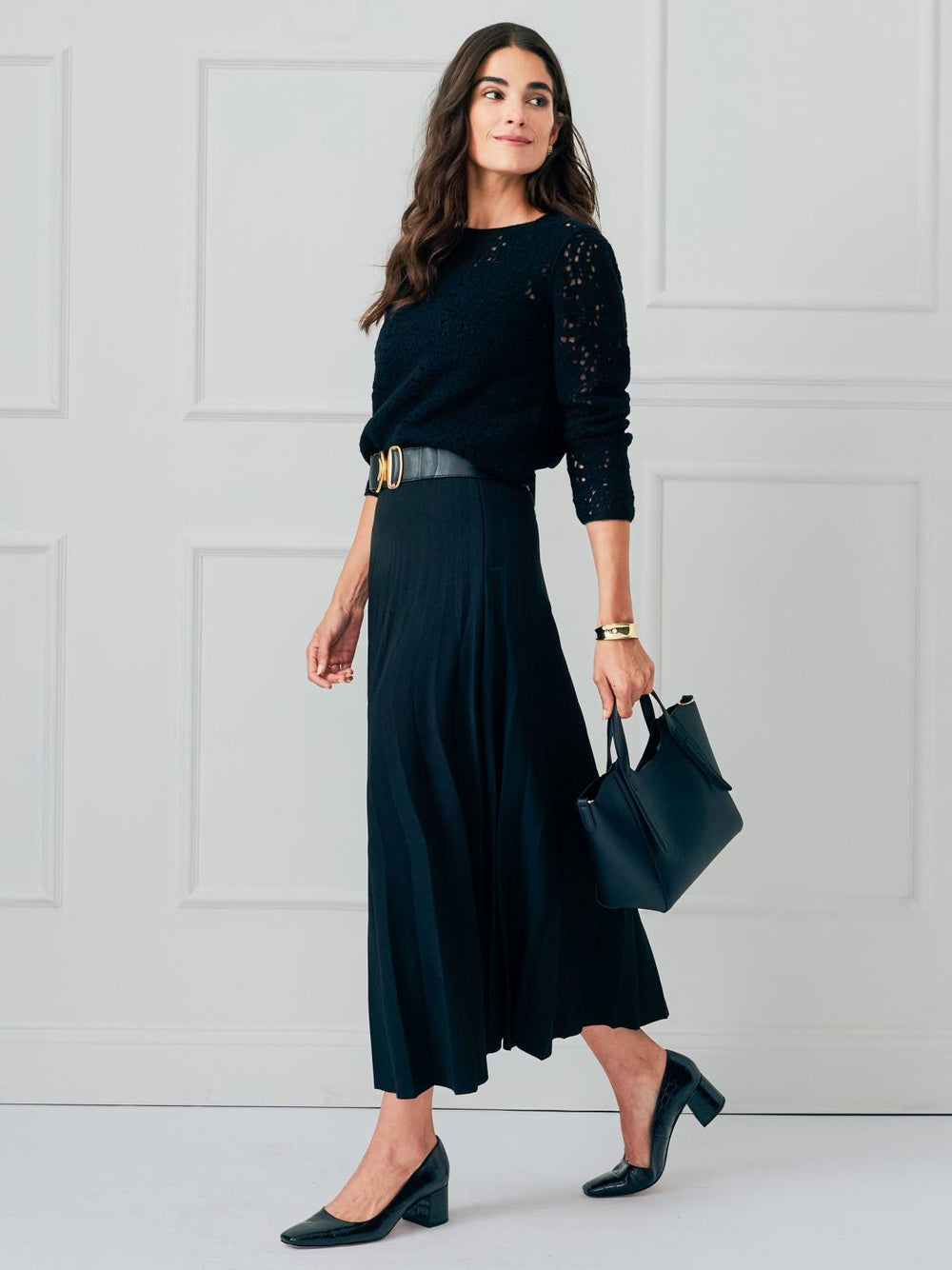 J.McLaughlin Sidra Sweater Black | Women Sweaters