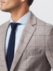 J.McLaughlin Silk Knit Tie Navy | Men Ties