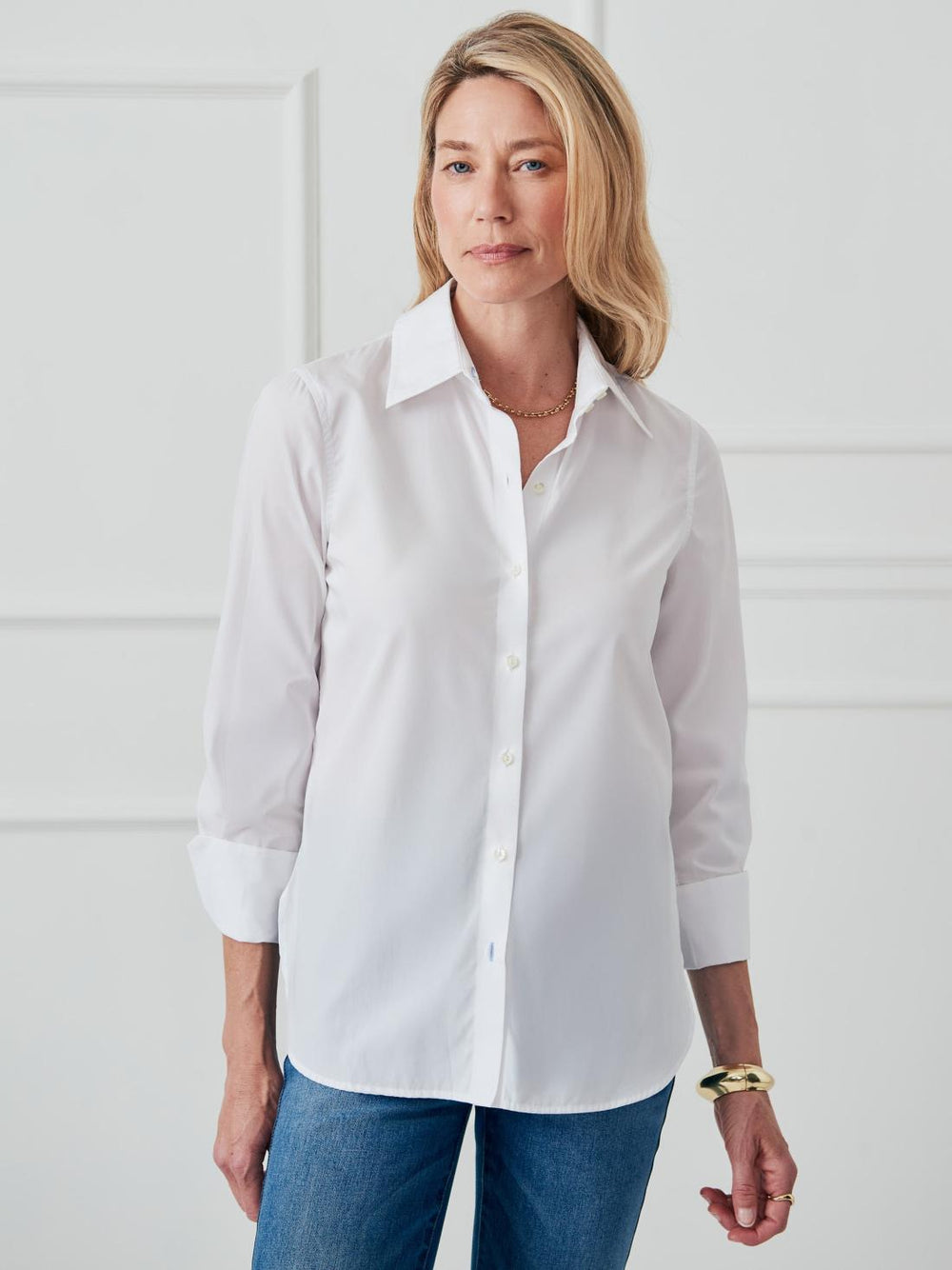 J.McLaughlin Sloane Shirt White | Women Shirts &amp; Tops